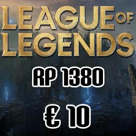 گیفت کارت 10 یورو League Of Legends