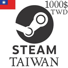 Steam Wallet Card 1000 TWD ( حدود35 دلار )