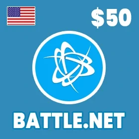 بالانس کارت 50 دلاری بتل نت بلیزارد امریکا
